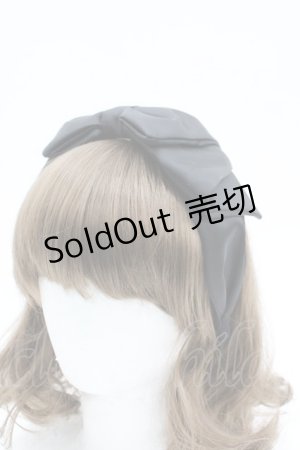 画像: Secret Honey / リボンカチューシャ  黒 I-26-03-14-113-CA-AC-TE-ZI