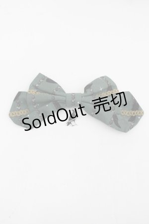 画像: metamorphose / Dark night guardianリボンクリップ  グリーン I-26-03-14-118-ME-AC-TE-ZI