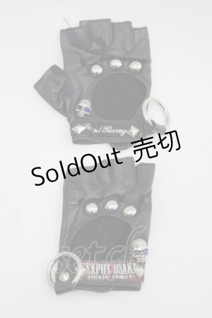 画像: SEX POT ReVeNGe / グローブ  黒 I-26-03-14-121-SP-ZA-TE-ZI