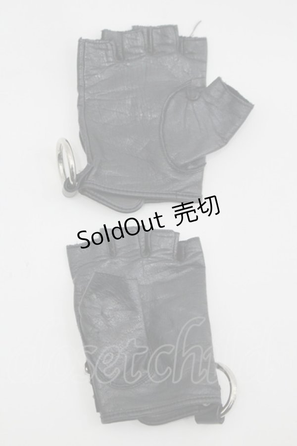 画像2: SEX POT ReVeNGe / グローブ  黒 I-26-03-14-121-SP-ZA-TE-ZI (2)