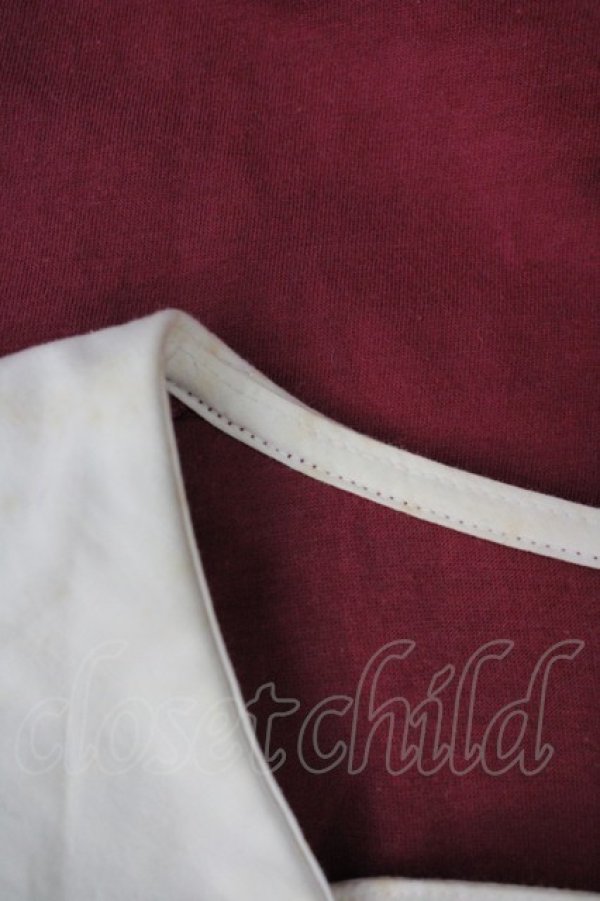 画像4: Fi.n.t / セーラー襟半袖カットソー  赤Ｘ白 I-26-03-14-018-CA-TO-SA-ZI (4)