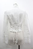 画像2: BPN / フリルヨークブラウス M 白 I-26-03-14-028-GO-BL-TE-ZI (2)
