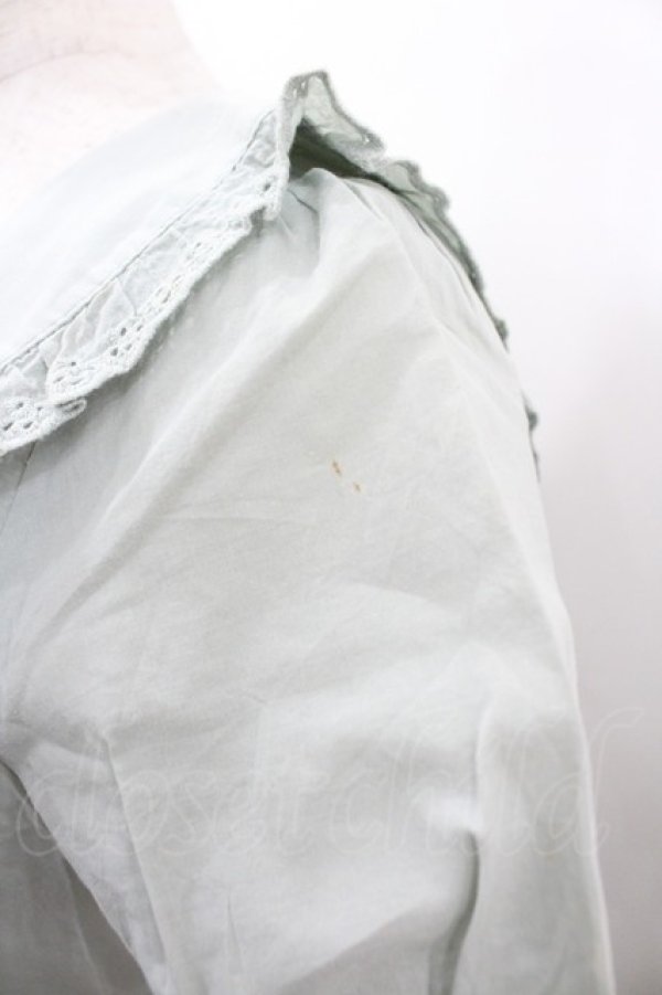 画像3: Fi.n.t / セーラーブラウス  ミント I-26-03-14-003-CA-BL-TE-ZI (3)