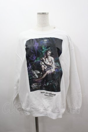 画像: MILKBOY / JEANNE SWEAT L 白Ｘ黒 I-26-03-16-032-MB-TO-SA-ZI