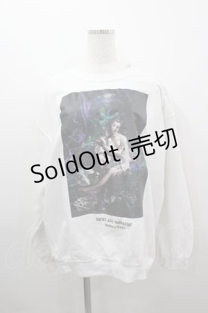 画像: MILKBOY / JEANNE SWEAT L 白Ｘ黒 I-26-03-16-032-MB-TO-SA-ZI