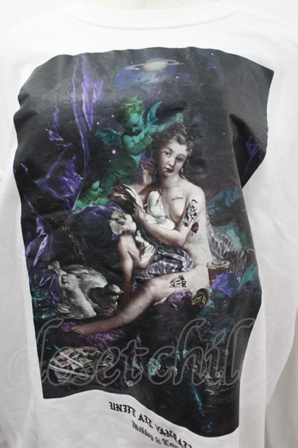 画像2: MILKBOY / JEANNE SWEAT L 白Ｘ黒 I-26-03-16-032-MB-TO-SA-ZI (2)