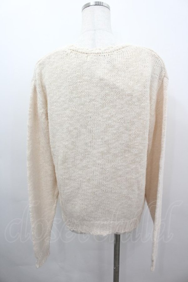 画像3: PINK HOUSE / ひなぎくテディモチーフニット  キナリ I-26-03-16-044-LO-TO-SA-ZI (3)