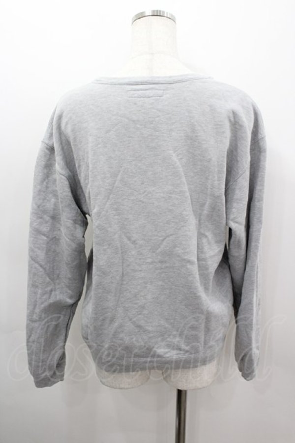 画像3: INGEBORG / 3つリボントレーナー  グレー I-26-03-16-047-LO-TO-SA-ZI (3)