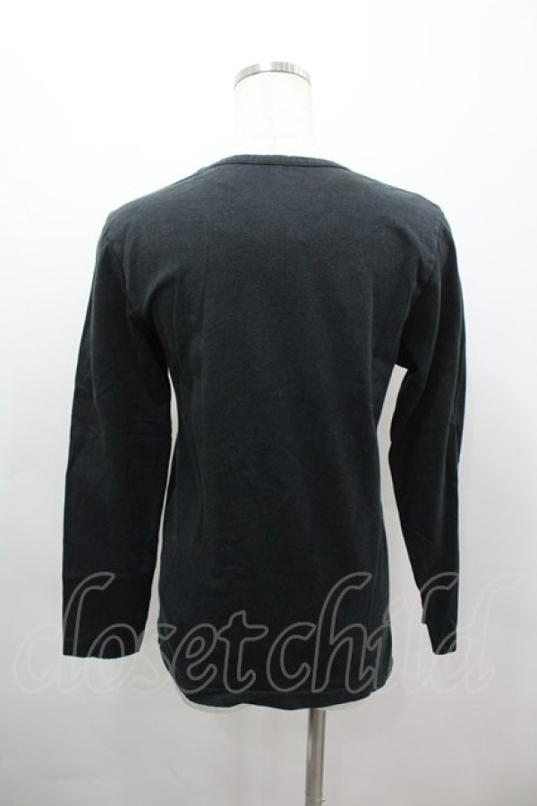 画像4: INGEBORG / ロゴワッペンカットソー  黒Ｘ白 I-26-03-16-050-LO-TO-SA-ZI (4)