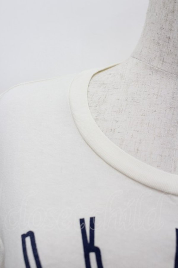 画像2: PINK HOUSE / サークルロゴカットソー  アイボリー I-26-03-16-053-LO-TO-SA-ZI (2)