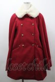 画像1: axes femme / ケープセットバッスルコート  ワイン I-26-03-16-064-AX-CO-SA-ZI (1)