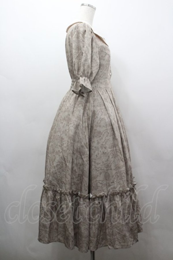 画像4: m petit by misako / NINA’Sコラボトワルドジュイワンピース M ブラウン I-26-03-16-069-LO-OP-SA-ZI (4)