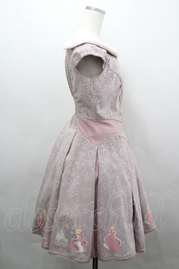 画像4: Secret Honey / Winter Greeting Onepiece(Princess Aurora ver.)  ピンク I-26-03-16-075-CA-OP-SA-ZI (4)