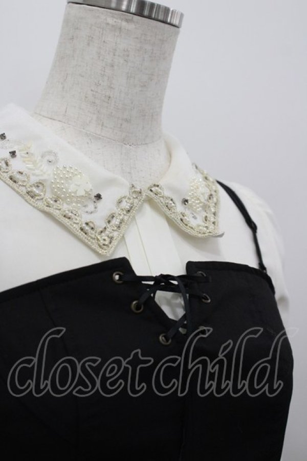 画像5: Secret Honey / Once Upon a Dream Onepiece 2014( ブライアローズver. )  白X黒Ｘベージュ I-26-03-16-077-CA-OP-SA-ZI (5)