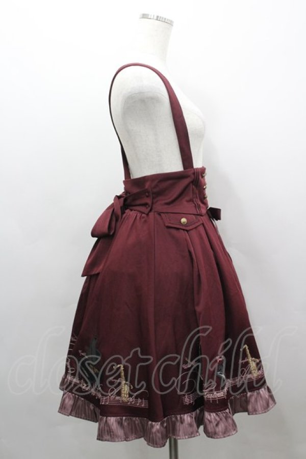画像4: Amavel / Swing Jazz Bandスカート  ボルドー I-26-03-16-081-CA-SK-SA-ZI (4)
