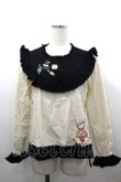画像1: PINK HOUSE / ハロウィーンワンダーランド刺繍使いブラウス  キナリ I-26-03-16-010-LO-BL-SA-ZI (1)