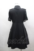 画像3: LOLITAその他(お買取対象外) / リボンビジュー付き半袖ワンピース  黒Ｘ白 I-26-03-16-083-LO-OP-SA-ZI (3)