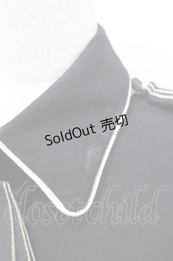 画像6: LOLITAその他(お買取対象外) / リボンビジュー付き半袖ワンピース  黒Ｘ白 I-26-03-16-083-LO-OP-SA-ZI (6)