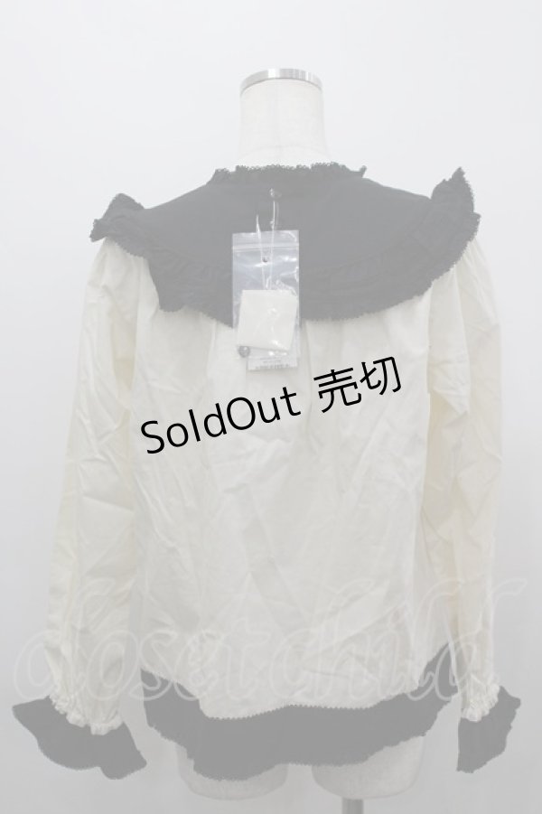 画像4: PINK HOUSE / ハロウィーンワンダーランド刺繍使いブラウス  キナリ I-26-03-16-010-LO-BL-SA-ZI (4)