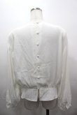 画像3: INGEBORG / ダブルリボンピンタックブラウス  白 I-26-03-16-011-LO-BL-SA-ZI (3)