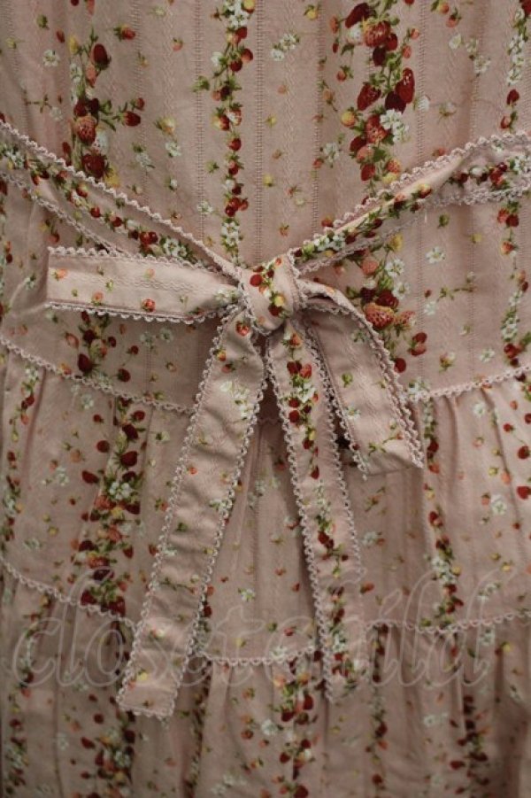 画像5: PINK HOUSE / ベリーズストライプノースリーブワンピース  ピンク I-26-03-16-096-LO-OP-SA-ZI (5)