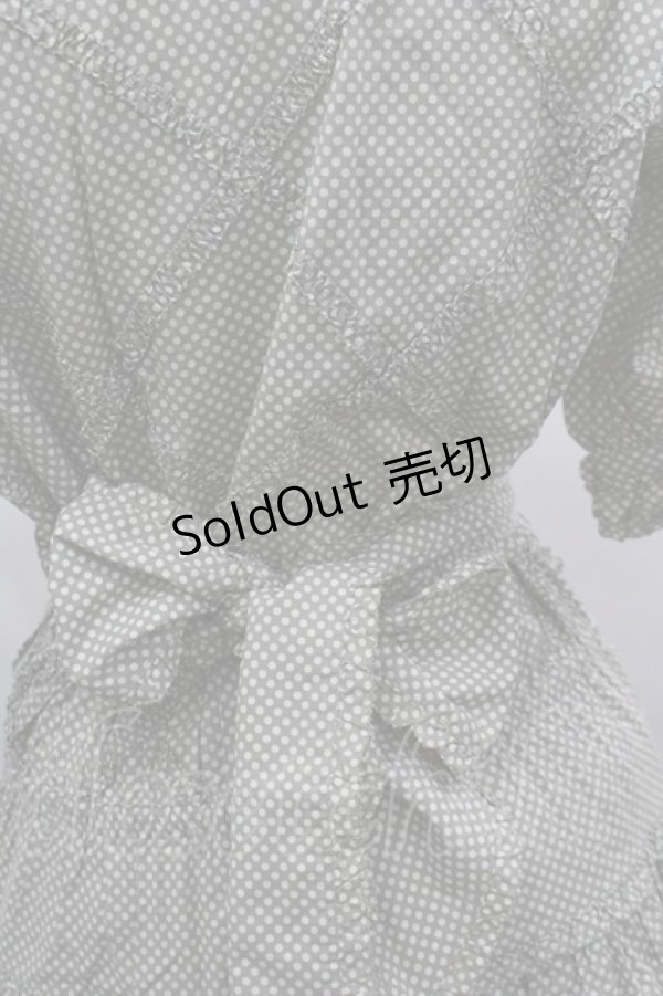 画像6: PINK HOUSE / 半袖ドットワンピース&サッシュベルトセット  ミントＸ白 I-26-03-16-101-LO-OP-SA-ZI (6)