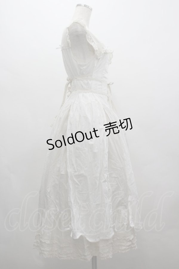 画像4: PINK HOUSE / 配色ローンレイヤードワンピース  キナリ I-26-03-16-102-LO-OP-SA-ZI (4)