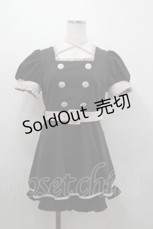 画像: pium / フリルドーリーセットアップ  黒Ｘピンク I-26-03-16-107-0-OP-SA-ZI