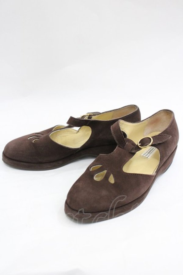 画像3: KANEKO ISAO / くりぬきシューズ S ブラウン I-26-03-16-125-EL-SH-SA-ZI (3)