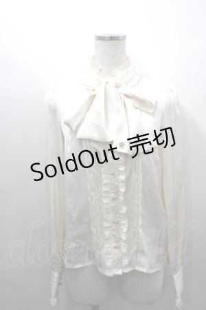 画像: Amavel / ボウタイブラウス  生成り I-26-03-16-003-CA-BL-SA-ZI