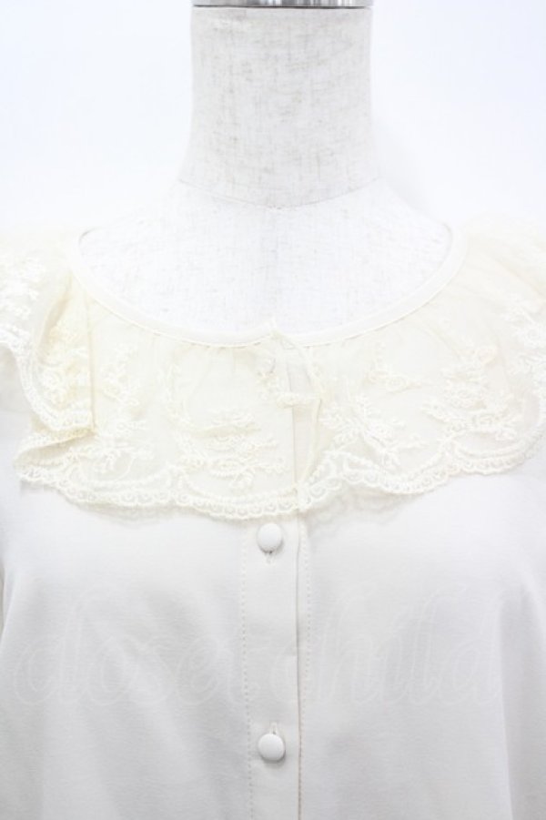 画像2: m petit by misako / NINA'Sコラボブラウス L アイボリー I-26-03-19-003-LO-BL-SA-ZI (2)