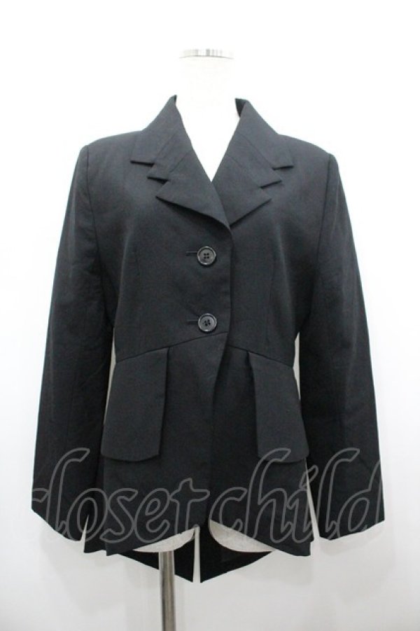 画像1: BPN / サイドポケットロングジャケット  黒 I-26-03-19-034-GO-JA-SA-ZI (1)