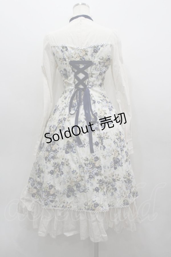 画像6: Victorian maiden / アンティークロココブーケドールドレス  アイボリーＸ青 I-26-03-19-035-CL-OP-SA-ZI (6)
