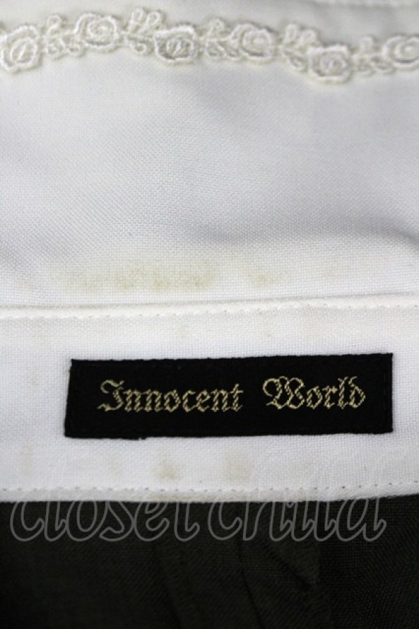 画像4: Innocent World / ハートボタンワンピース  グリーン I-26-03-19-038-IW-OP-SA-ZI (4)