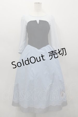 画像: Secret Honey / 2018 Kiss The Girl Onepiece(リトルマーメイドver.)  ブルー I-26-03-19-043-CA-OP-SA-ZI