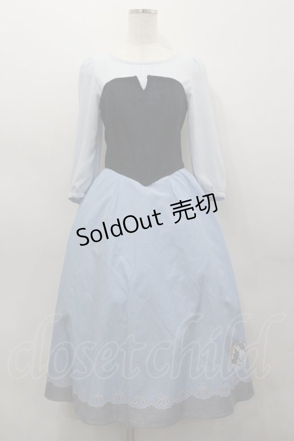 画像1: Secret Honey / 2018 Kiss The Girl Onepiece(リトルマーメイドver.)  ブルー I-26-03-19-043-CA-OP-SA-ZI (1)