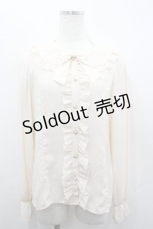 画像: axes femme kawaii / ローズレースブラウス M 生成り I-26-03-19-005-AX-BL-SA-ZI