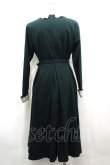 画像5: an another angelus / ベルト付きワンピース  緑Ｘアイボリー I-26-03-19-048-CA-OP-SA-ZI (5)