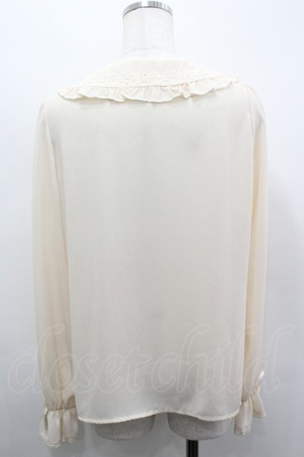 画像3: axes femme kawaii / ローズレースブラウス M 生成り I-26-03-19-005-AX-BL-SA-ZI (3)