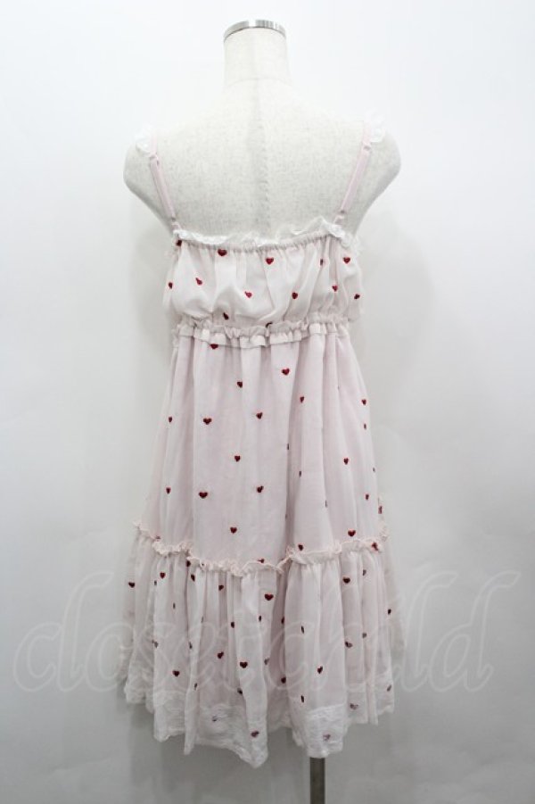 画像3: Lolime / Lingerie GRRRLキャミワンピース  ピンクｘ赤 I-26-03-19-050-LO-OP-SA-ZI (3)