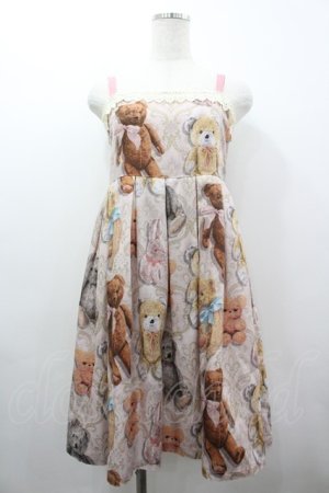 画像: Leur Getter / Antique Bearキャミワンピース  ピンク I-26-03-19-053-LU-OP-SA-ZI