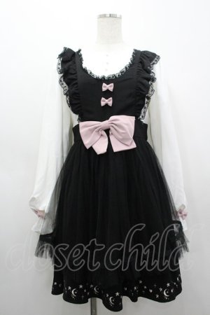 画像: Dearis / MY only magical girlワンピース  黒ｘ白 I-26-03-19-057-LO-OP-SA-ZI