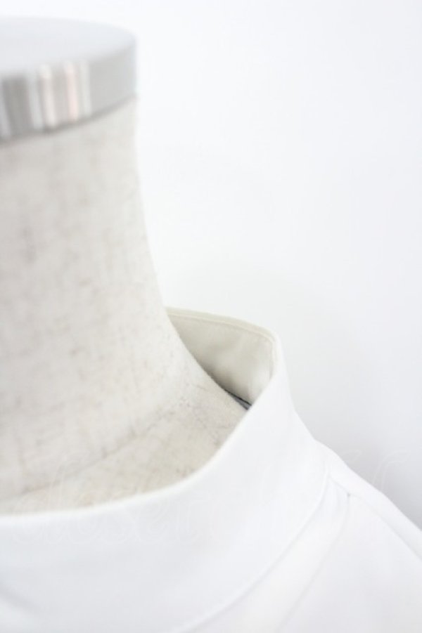 画像3: DearMyLove / 別袖付変形セーラーワンピース LL サックスＸ白 I-26-03-19-059-EL-OP-SA-ZI (3)