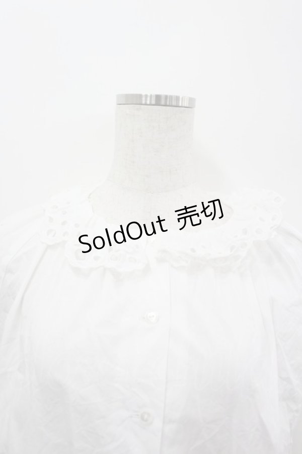 画像2: MILK / Lottie ブラウス  白 I-26-03-19-001-ML-BL-SA-ZI (2)