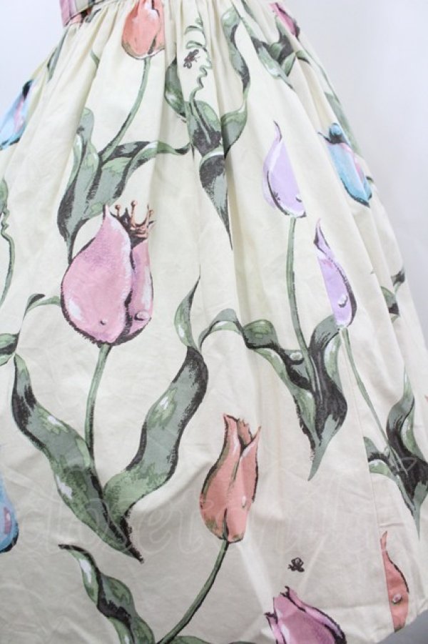 画像3: MILK / チューリーロマンスドレス  クリームシャーベット I-26-03-19-066-ML-OP-SA-ZI (3)