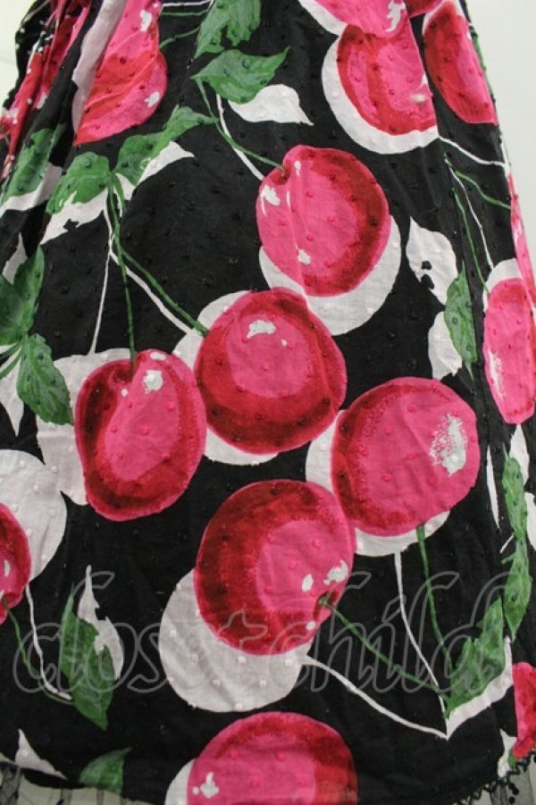 画像3: MILK / シャドウチェリードレス  クロＸピンク I-26-03-19-067-ML-OP-SA-ZI (3)