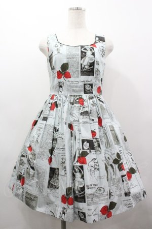 画像: MILK / ビューティーニュースワンピース  サックス I-26-03-19-071-ML-OP-SA-ZI