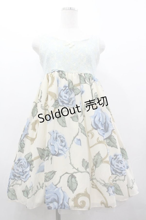 画像1: MILK / ロージーローズBaby doll  ウォーターローズ I-26-03-19-073-ML-OP-SA-ZI (1)