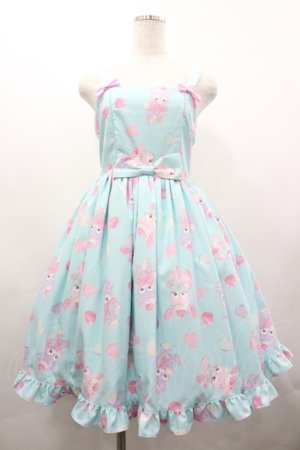 画像: Chalmiere / FancyDollsジャンパースカート M サックス I-26-03-19-081-0-OP-SA-ZI