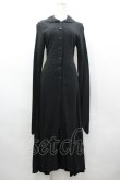 画像1: alice auaa / 変形袖先ロングワンピース 1 黒 I-26-03-19-084-AA-OP-SA-ZI (1)